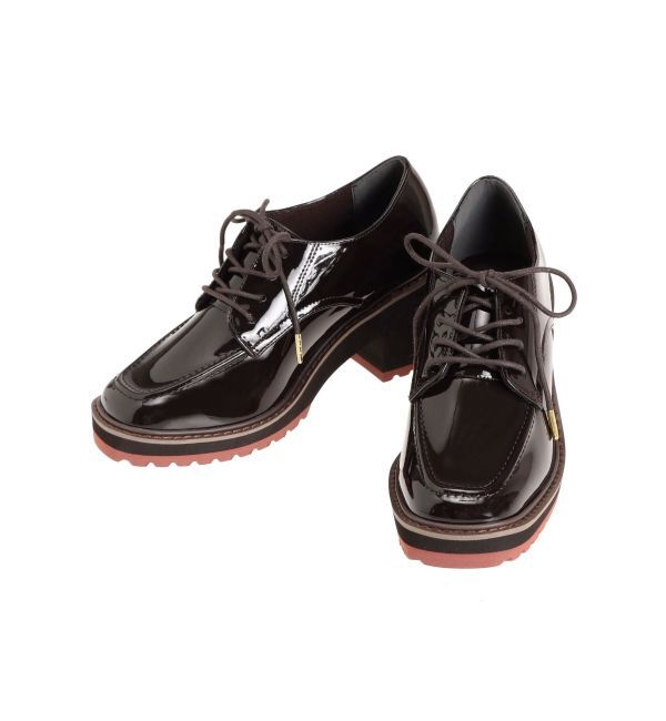 MERCURYDUO「レースアップソールローファー」|ローファー|