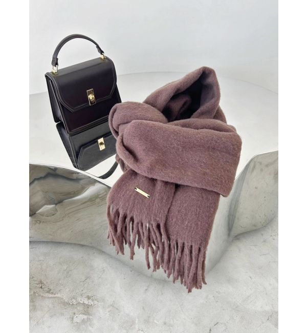 MERCURYDUO「メタルプレートロングストール」|ストール|