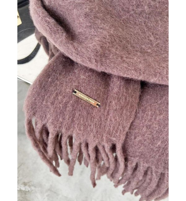 MERCURYDUO「メタルプレートロングストール」|ストール|