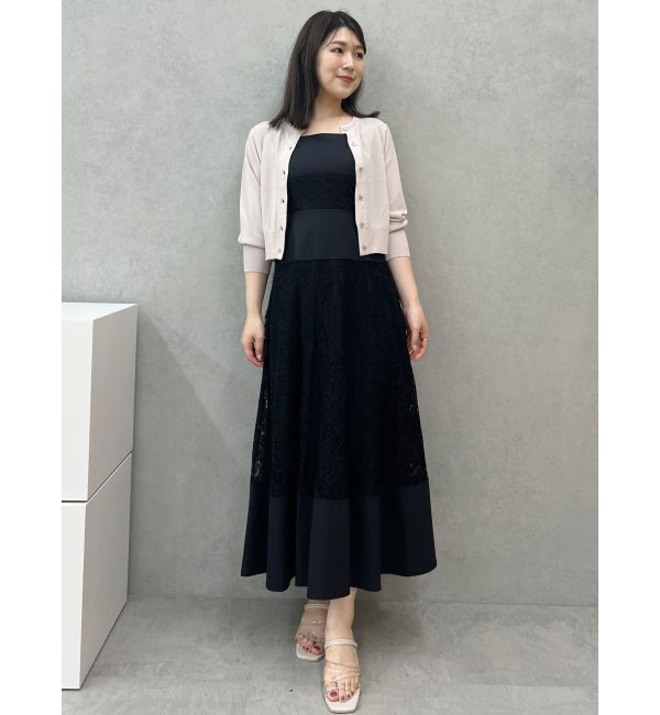 MERCURYDUO「ビジューボタンニットカーディガン」|カーディガン|