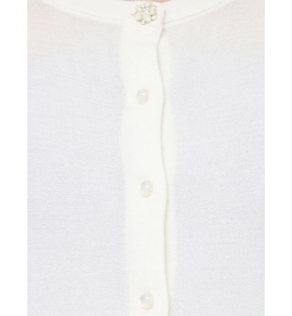 MERCURYDUO「ビジューボタンニットカーディガン」|カーディガン|