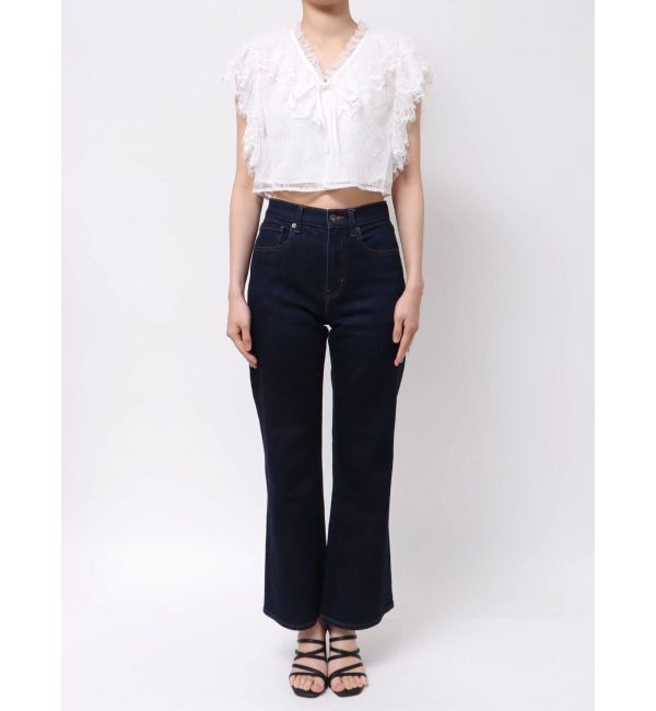 MERCURYDUO「レースクロップドブラウス」|シャツ・ブラウス|