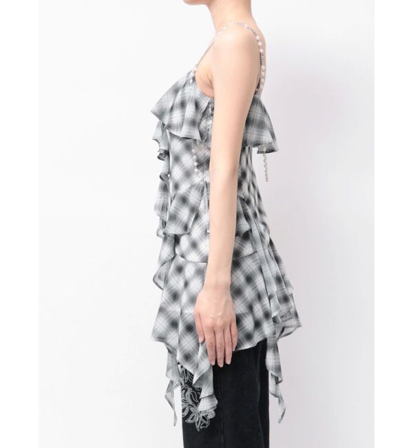 MERCURYDUO「ラッフルティアードブラウス」|シャツ・ブラウス|