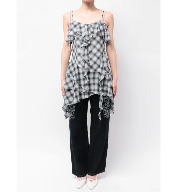 MERCURYDUO「ラッフルティアードブラウス」|シャツ・ブラウス|