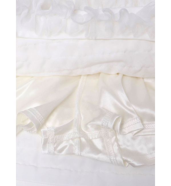 MERCURYDUO「ボリュームチュールティアードミニスカート」|スカート|