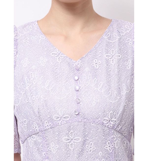 MERCURYDUO「レースナローマーメイドワンピース」|ワンピース|