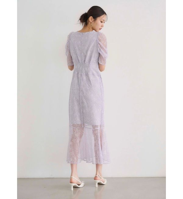 MERCURYDUO「レースナローマーメイドワンピース」|ワンピース|