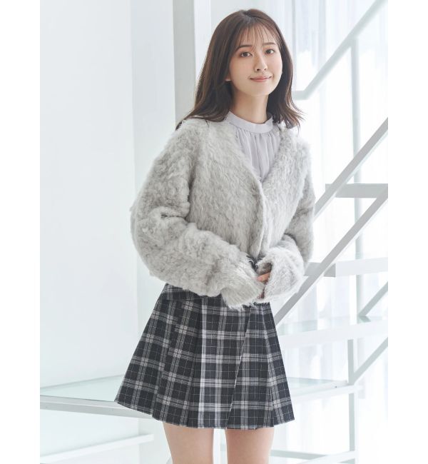 MERCURYDUO「U.S. POLO ASSN.別注アシメプリーツスカパン」|スカート|