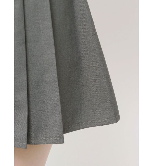 MERCURYDUO「U.S. POLO ASSN.別注アシメプリーツスカパン」|スカート|