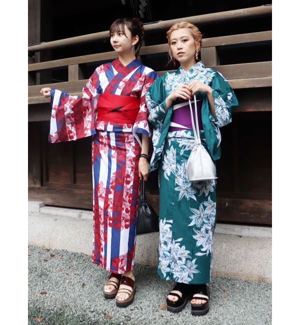 MURUA「MURUA浴衣SET【太縞に椿】」|その他|