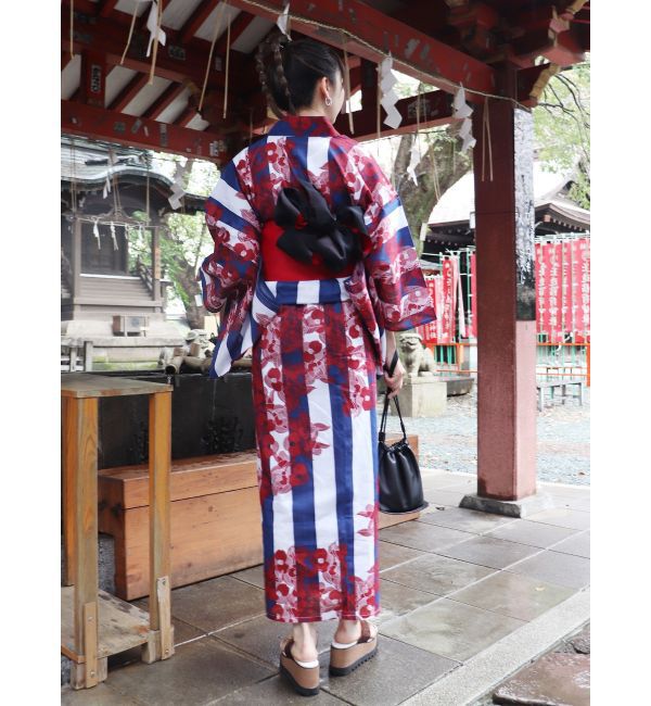 MURUA「MURUA浴衣SET【太縞に椿】」|その他|