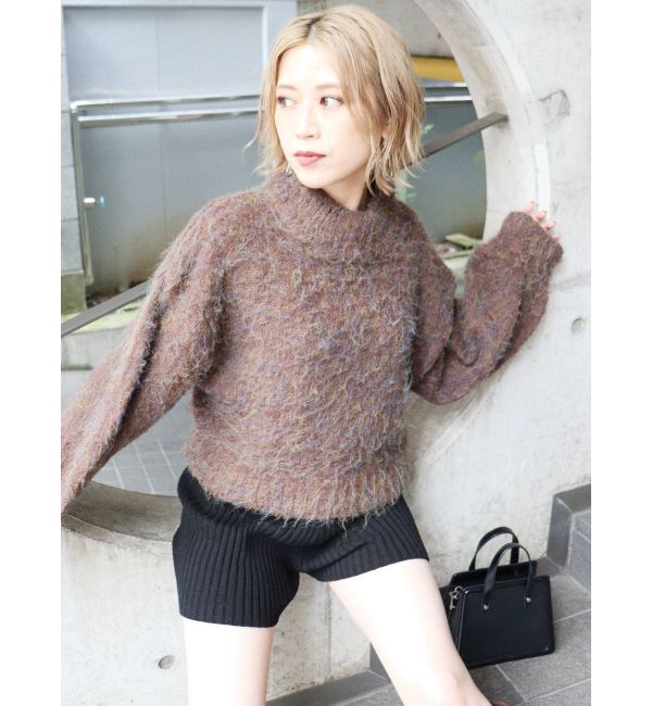 MURUA「リブニットキュロット【ショートパンツ】」|キュロット|