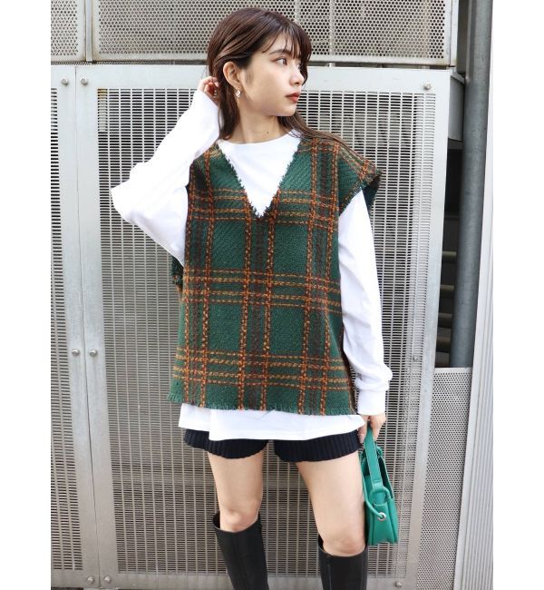 MURUA「リブニットキュロット【ショートパンツ】」|キュロット|