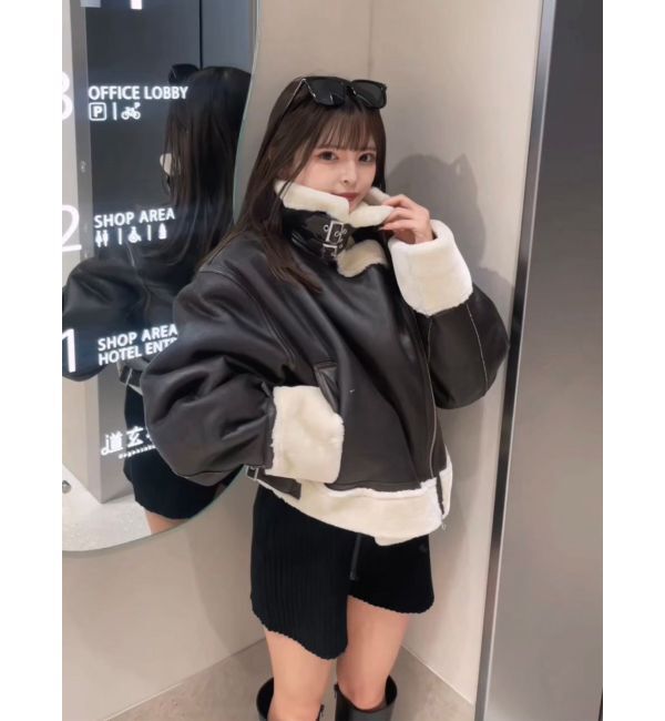 MURUA「リブニットキュロット【ショートパンツ】」|キュロット|