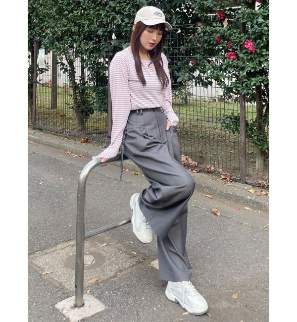 MURUA「ドローポケットワイドパンツ」|その他|