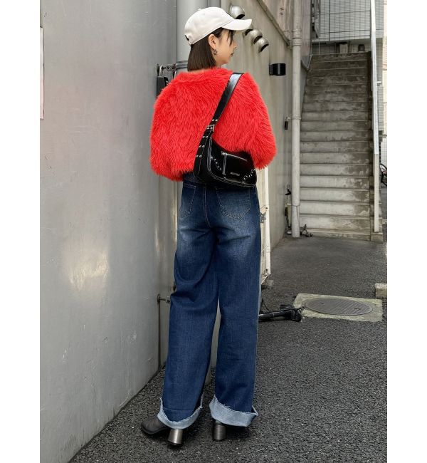 MURUA「ターンアップカットオフデニム」|デニム|