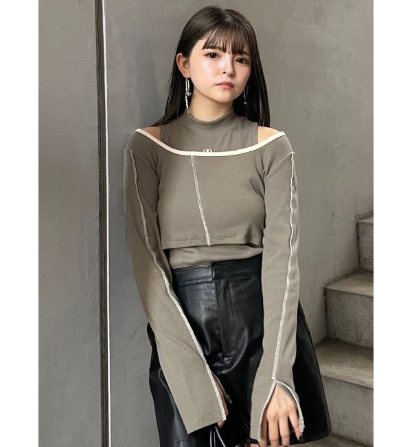 MURUA「マルチウェイレイヤードトップス」|Tシャツ・カットソー|