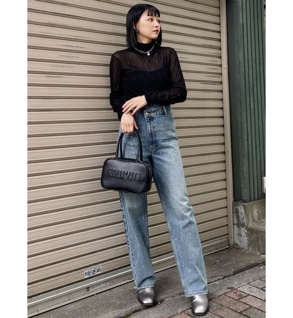 MURUA「ランダムホットフィックスデニム」|デニム|