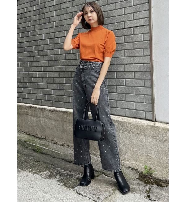 MURUA「ランダムホットフィックスデニム」|デニム|