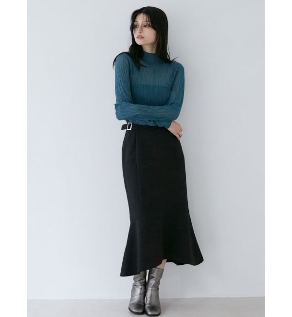 MURUA「ウェーブシアーニット」|ニット・セーター|