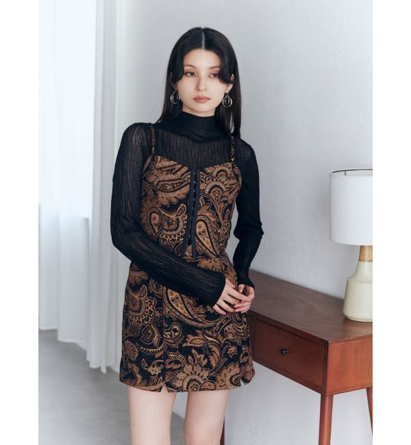 MURUA「ウェーブシアーニット」|ニット・セーター|