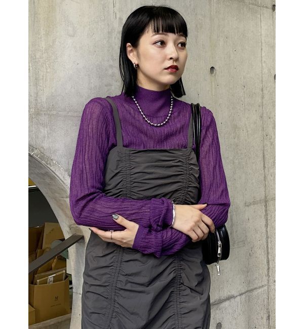 MURUA「ウェーブシアーニット」|ニット・セーター|