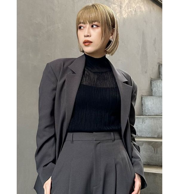 MURUA「ウェーブシアーニット」|ニット・セーター|