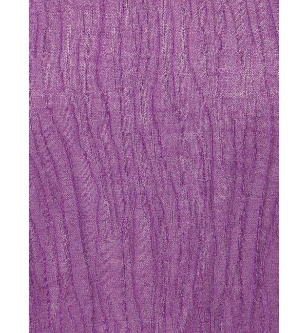 MURUA「ウェーブシアーニット」|ニット・セーター|