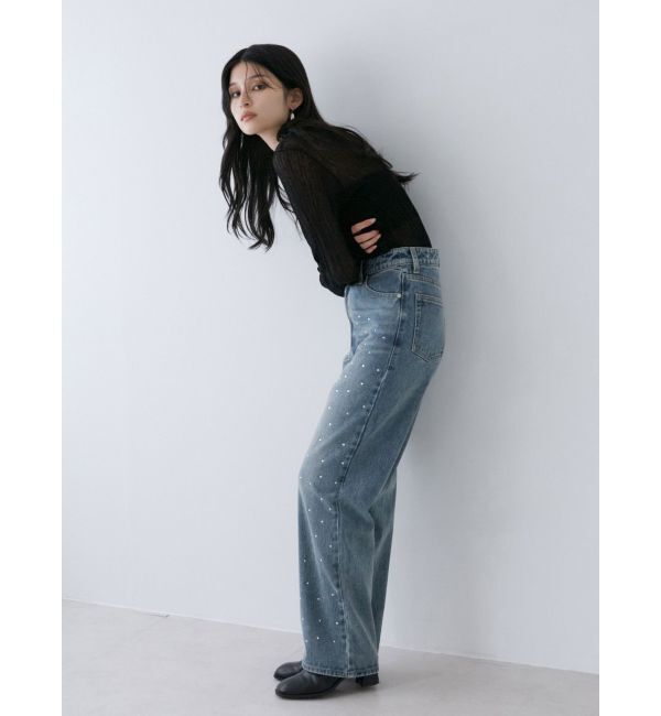 MURUA「ウェーブシアーニット」|ニット・セーター|