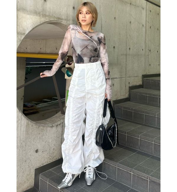 MURUA「カラーブロックシアートップス」|Tシャツ・カットソー|