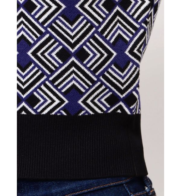 MURUA「ジオメトリックニットタンク」|タンクトップ|