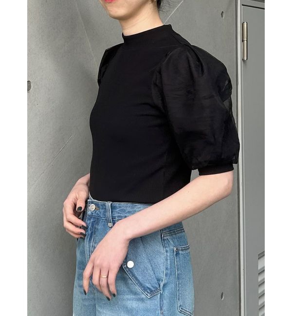 MURUA「ドッキングチュールトップス」|Tシャツ・カットソー|