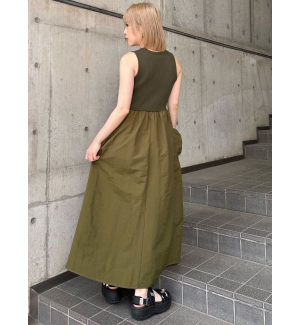 MURUA「ニットドッキングワンピース」|ワンピース|