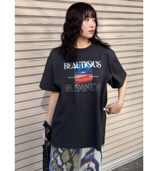 MURUA「GLOAMINGオーバーTシャツ」|Tシャツ・カットソー|