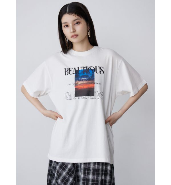 MURUA「GLOAMINGオーバーTシャツ」|Tシャツ・カットソー|