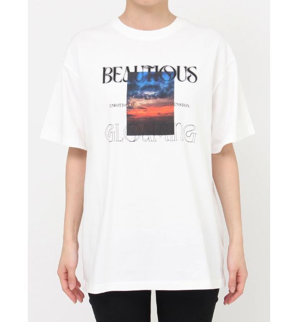 MURUA「GLOAMINGオーバーTシャツ」|Tシャツ・カットソー|