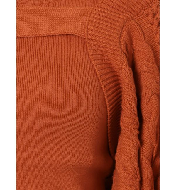 Ungrid「ケーブルニットボレロアンサンブル」|カーディガン|