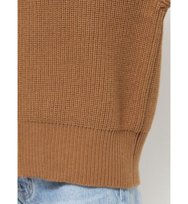 Ungrid「ダブルジップニットカーデ」|カーディガン|