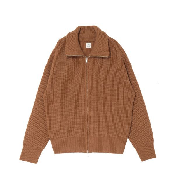 Ungrid「ダブルジップニットカーデ」|カーディガン|