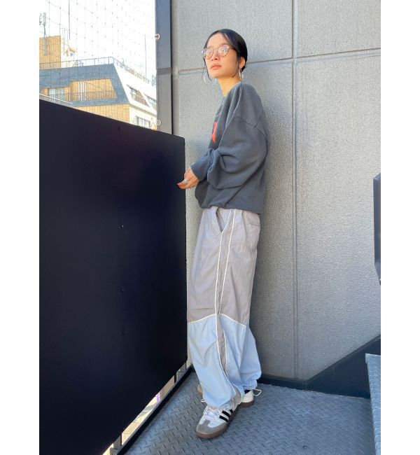 Ungrid「カラーブロッキングナイロンパンツ」|その他|