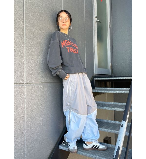 Ungrid「カラーブロッキングナイロンパンツ」|その他|