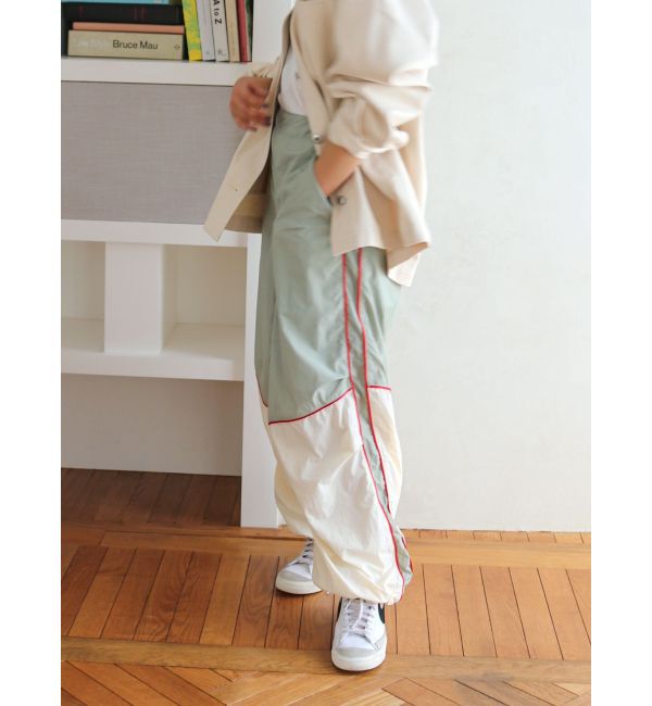 Ungrid「カラーブロッキングナイロンパンツ」|その他|