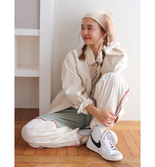 Ungrid「カラーブロッキングナイロンパンツ」|その他|