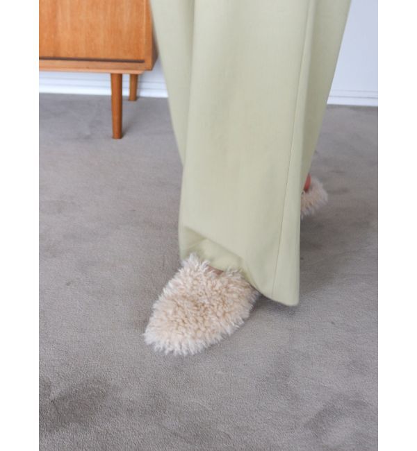 Ungrid「ボアフラットシューズ」|その他|