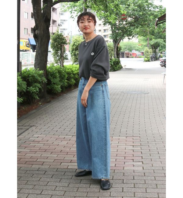 Ungrid「ボリュームルーズデニム」|デニム|