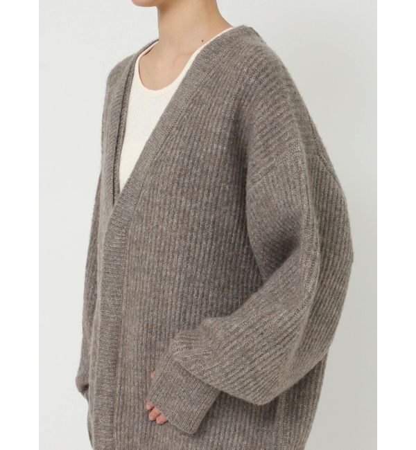 Ungrid「ミドル丈ニットカーデ」|カーディガン|
