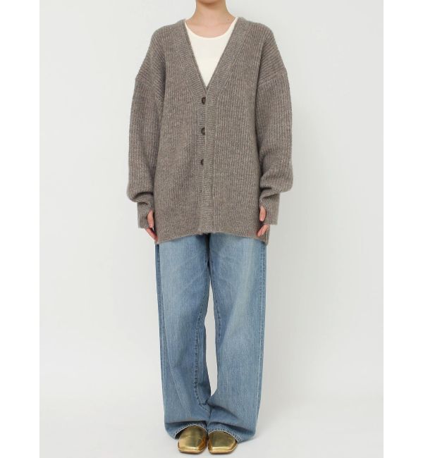 Ungrid「ミドル丈ニットカーデ」|カーディガン|