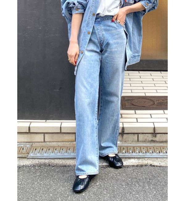 Ungrid「リメイクデザインルーズデニム」|デニム|