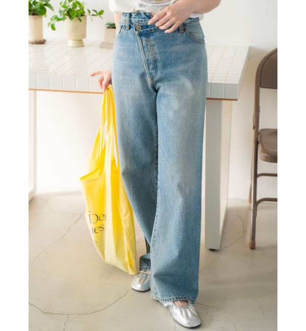 Ungrid「リメイクデザインルーズデニム」|デニム|