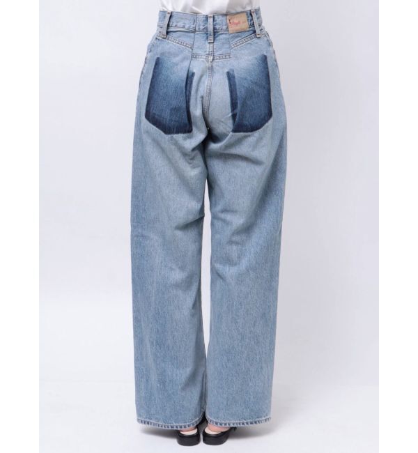 Ungrid「リメイクデザインルーズデニム」|デニム|